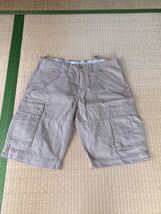 新品【H& M】カーゴハーフパンツ US32_画像1