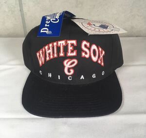 未使用 タグ付 / MLB WHITE SOX Vintage Snapback Cap / デッドストックスナップバックキャップ / メジャーリーグ /