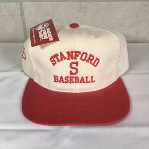 未使用 タグ付 / NCAA STANFORD BASEBALL Vintage Snapback Cap / カレッジスナップバックキャップ /