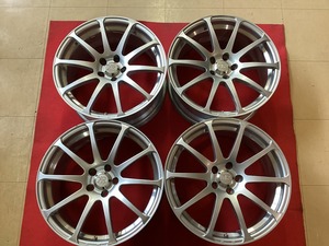 17インチアルミホイール 17X7.5JJ+50 PCD100 5穴 KREUZER seriesx M3-3 a-2810 YM