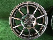 A-TECH SCHNEDER 15インチアルミホイール 15X6.0J+50 PCD114.3 5穴 a-2830 C0-3 EM_画像2