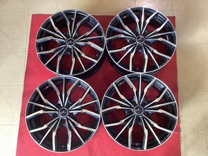 LEONIS レオニス 18インチアルミホイール 18X7.0JJ+53 PCD114.3 5穴 P4-2 a-2848 YM