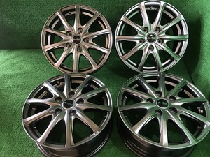 MANARAY SPORT Euro Speed マナレイスポーツ ユーロスピード 15インチアルミホイール 15X6.0JJ+52 PCD114.3 5穴 a-2878 G0-2 YM