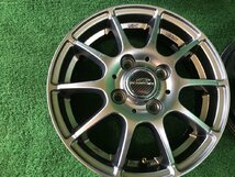 A-TECH SCHNEDER 13インチアルミホイール 13x4j+42 PCD100 4穴 a-2862 A0-4-TK_画像5