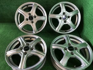 BS BALMINUM バルミナ 14インチアルミホイール 14x4.5j+45 PCD100 4穴 a-2872 B0-2-TK