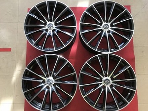 LEHRMEISTER SOLAIA 19インチアルミホイール 19x7.5J+48 PCD114.3 5穴 a-2197 R1-2-MN