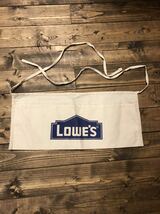 【送料無料】lowe's ローズ エプロン アメリカ 工具 ガーデニング US 道具入れ ガレージ ジャンク 植物 ヴィンテージ キャンプ_画像1