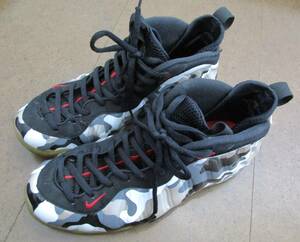 ★送料無料★ナイキ フォームポジット ワン プレミアム カモフラ 迷彩 28.5cm ※NIKE AIR FOAMPOSITE ONE PRM 575420-001