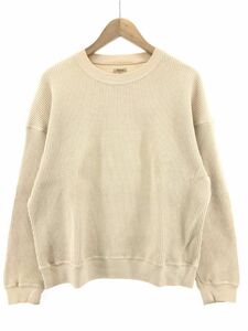 Sanca サンカ 綿100％ ワッフル カットソー size0/ベージュ ■■ ☆ ddc0 レディース