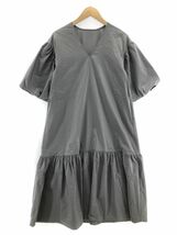 NATURAL BEAUTY BASIC ナチュラルビューティーベーシック Aライン ワンピース sizeS/グレー ◇■ ☆ ddc0 レディース_画像1