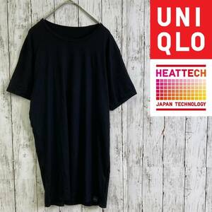 UNIQLO★ユニクロ★ヒートテック クルーネック Tシャツ★サイズL　12-35