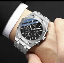 【最新メンズクォーツ腕時計】KM51386 海外ブランド高級ウォッチ 【最安】ビジネス ファッション 人気 精密_画像2