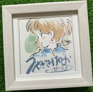 Art hand Auction [Gerahmter Artikel] Ghibli Nausicaa aus dem Tal des Windes Poster Hayao Miyazaki Handgemälde ⑦ STUDIO GHIBLI (Inspektion) Zellgemälde Originalkunst-Postkartenillustration, ka-Linie, Nausicaa aus dem Tal des Windes, Andere