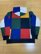 Surpeme 2017AW Patchwork Hooded Sweatshirt シュプリームパーカー パッチワークフーデッド パーカー size M_画像2