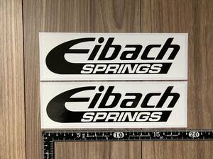 ★送料無料★EIBACH アイバッハ カッティング ステッカー デカール ２枚セット