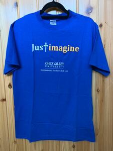 US大学★Tシャツ(USサイズ M)★ブルー