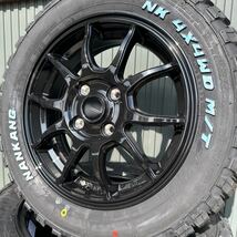 《ホットスタッフ G06》ナンカン FT-9ホワイトレター165/65R14◆4×4 M/Tマッドタイヤ 2022年製　ハスラー エブリィ キャリー 上げトラ_画像3