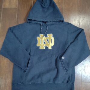 【M】ノートルダムブックストア リバースウィーブ パーカー