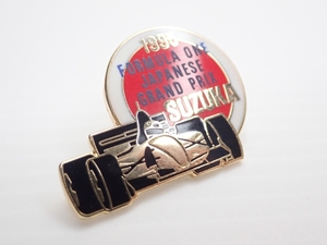 Y040　ピンバッジ ピン　F1　フォーミュラーワン　1995　FORMULA ONE JAPANESE GRAND PRIX SUZUKA　Pin badge