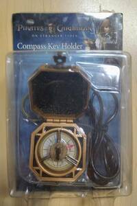 パイレーツ・オブ・カリビアン コンパス キーホルダー Pirates of the Caribbean Jack Sparrow's compass key ring holder chain Replica