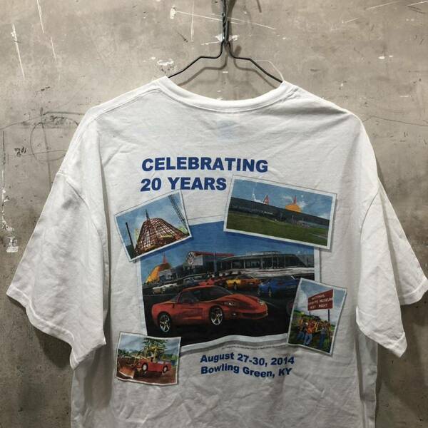 USA古着NATIONAL CORVETTE CARAVAN MCM Tシャツ