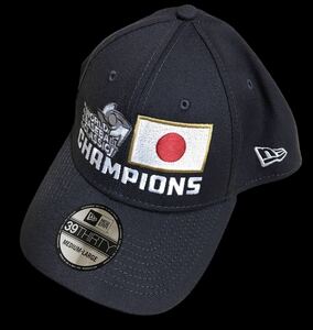 WBC 2023 CHAMPIONS 公式 優勝記念CAP NEW ERA 侍ジャパン WORLD BASEBALL CLASSIC 日本未発売 ニューエラ キャップ 帽子 M/L 大谷翔平