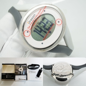 D79●箱付 未使用デッドストック Oregon SCIENTIFIC SE336 Touch Trainer Heart Rate Monitor 腕時計 スポーツ心拍計 デジタル クォーツ