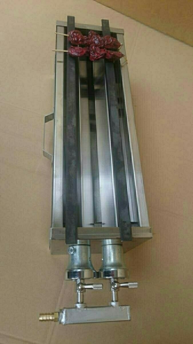 送料込 14500円 やきとり ガス焼器台 模擬店 焼鳥機器大串 業務用