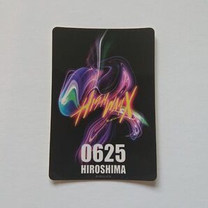 B'z 会場限定ステッカー レア 2022 6/25 広島 HIROSHIMA