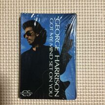 ジョージ・ハリスン　GOT MY MIND SET ON YOU USA盤シングルカセットテープ【未開封新品】★_画像1