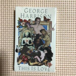  George * Harrison THIS IS LOVE USA record single cassette tape [ unopened new goods ]*