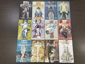 *[ manga comics ]DEATH NOTE Death Note all 12 volume set large place .../ small field .*8 pcs. the first version 