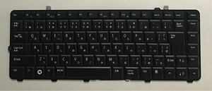 ☆新品 DELL STUDIO 1535 1536 1537用 NSK-DC00J(0WT719)日本語キーボード 黒