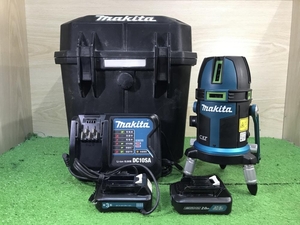 011◎おすすめ商品◎マキタ/makita グリーンレーザー墨出し器 ※未校正 SK505GDN ※受光器 バッテリーBL1020 充電器