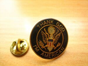  America country chapter . chapter . Eagle pin badge 
