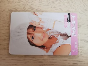  Yaguchi Mari unused telephone card 50 frequency Up to Boy ①