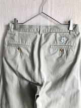 USA製 80s 90s Polo Ralph Lauren チノパン / コットン ベージュ ツータック パンツ POLO CHINO ビンテージ P3-03034-9506_画像6