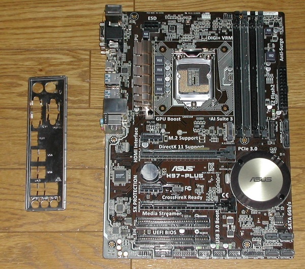 難ありマザボ　ASUS　H97-PLUS LGA1150