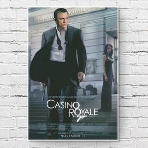 007 カジノロワイヤル 映画ポスター US版 24×36インチ (61×91.5cm) yh1