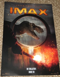 ジュラシックワールド 映画ポスター 新たなる支配者 IMAX US版 13×19インチ (33×48.3cm) md1
