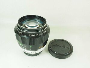 B303295☆☆美品★ミノルタ MC ROKKOR-PF 85mm F1.7