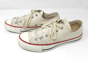 Ё CONVERSE Converse CANVAS ALL STAR J OX all Star J canvas made in Japan US6 1/2