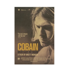 新品●ポスター カートコバーン ニルヴァーナ Nirvana Kurt Cobain B3サイズ インテリア レトロ ビンテージ スタイリッシュ カートコベイン