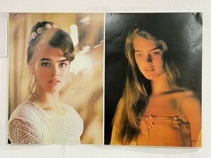 P06-54 / 【 未使用 】ブルック・シールズ BROOKE SHIELDS　ポスター 89.5cm×61cm レア品