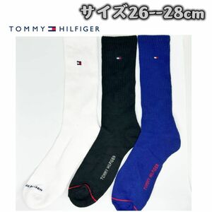 トミーヒルフィガー　Tommy Hilfiger メンズ　ソックス　靴下　3ペア