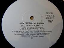 【LP】！送料510円！）帯・日本語解説あり「BILLY PRESTON & SYREETA」1981、Jerry Hey、Ray Parker, Jr.、Paul Jackson, Jr._画像9