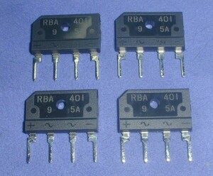  power supply integer diversion silicon Bridge diode sun ticket RBA401 4 piece set 