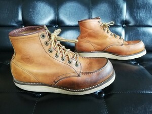 希少 97年製 犬刻印 REDWING アイリッシュセッター 875 8.5D レッドウィング USA製 オロイジナル 6インチ モックトゥ