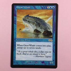 MTG《巨大鯨/Great Whale》[USG] 英語