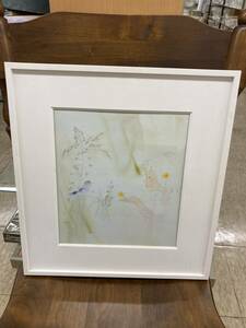 Art hand Auction Pintura de acuarela de Chihiro Iwasaki., Copiar, marco, réplica, decoración de interiores *178078, Obra de arte, Cuadro, otros